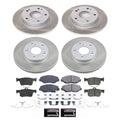 Power Stop 20-21 Honda Civic Front and Rear Semi-Coated Rotor Kit