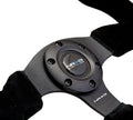 NRG Reinforced Steering Wheel (320mm) Sport/Suede Steering Wheel w/ Camo Pattern & Green Stiching