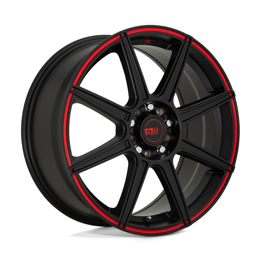 MR142 17X7 5X110/115 S-BLK RED 40MM