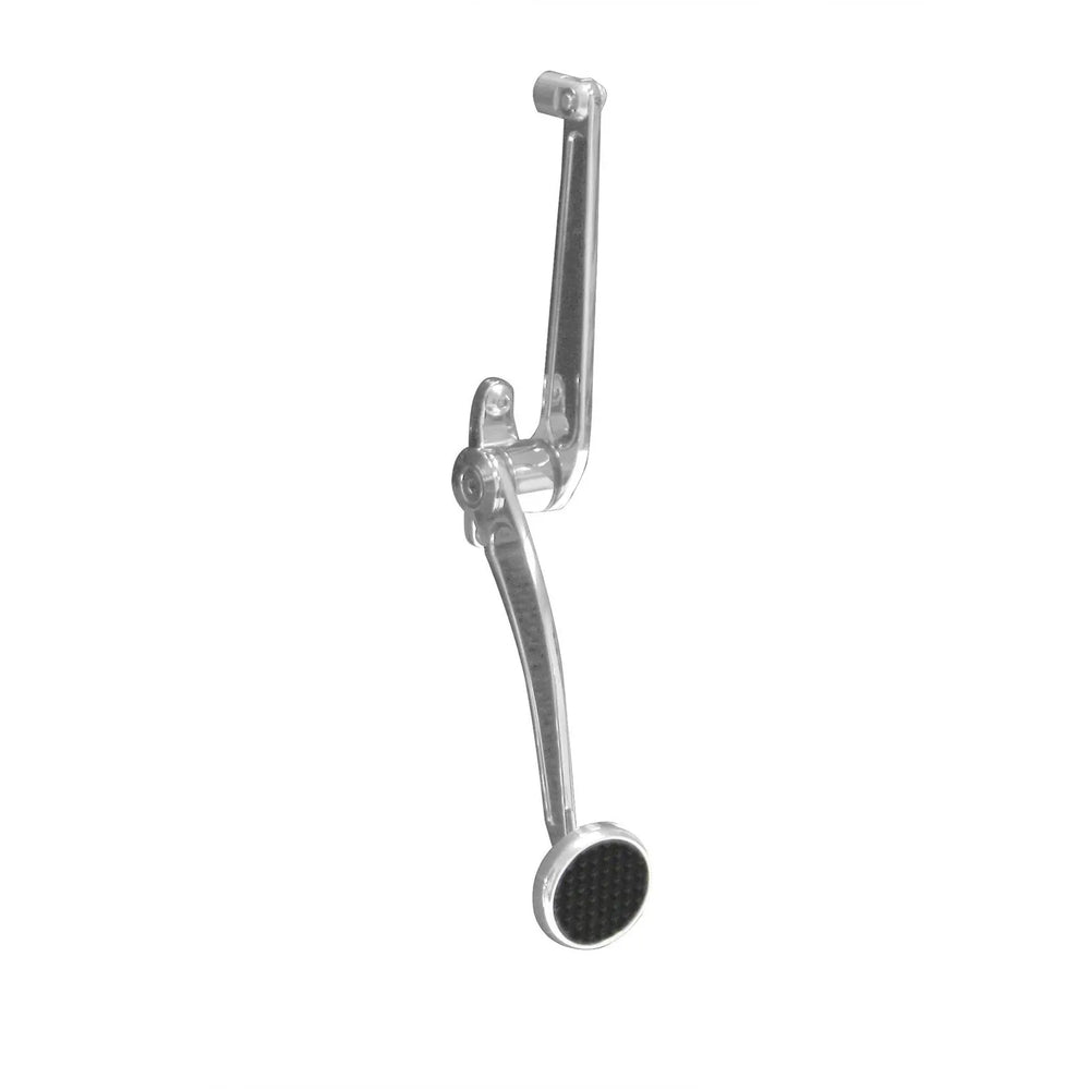 THROTTLE PEDAL ASSEMBLY GOOLSBY EDITION ROUND PEDAL PAD CHROME FINISH
