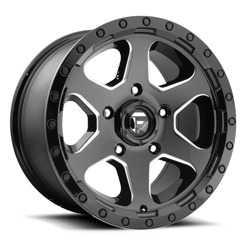 D590 17X9 5X5.0 GL-BLK-MIL -12MM