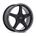PE003 17X8 5X100/120 G-BLK MCH-LP 3