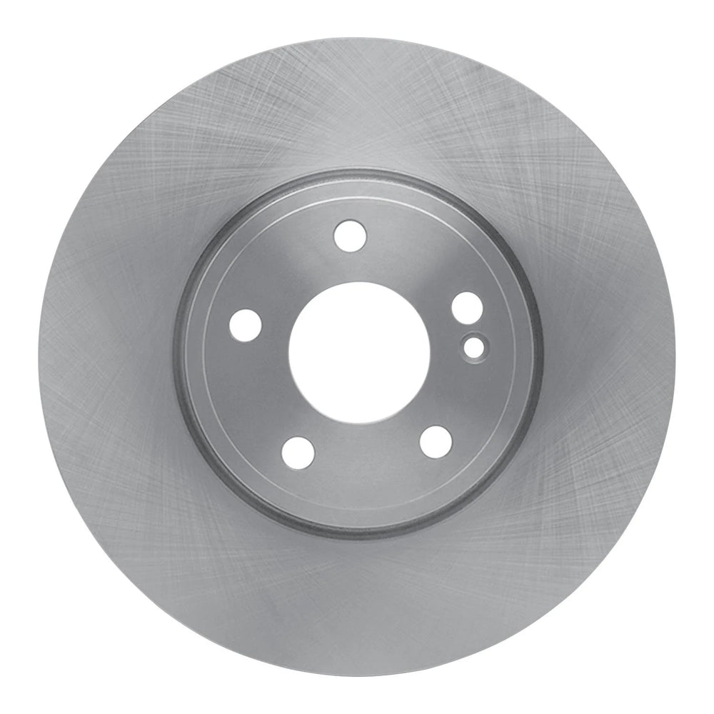 R1 19-26 Mercedes-Benz A220 Front Right Drilled & Slotted Black Brake Rotor