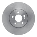 R1 19-26 Mercedes-Benz A220 Front Right Drilled & Slotted Black Brake Rotor