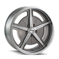 ~(26 lbs. 19X19X9)~ 605 (605) MACHINED SPOKES AND LIP 17X8 5-120.65 0MM 83.82MM