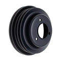 BBC LWP Crankshaft Pulley 3 Groove Black