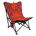 AURORA CHAIR W/POWER BANK & BLUETOOTH RED/BLACK