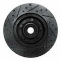 R1 80-83 Ford F-150 RWD Front Right Drilled & Slotted Silver Brake Rotor
