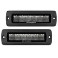 UNIVERSAL BLACKOUT SERIES LIGHTS PAIR OF SIXLINE LED SPOT LIGHT KIT FLUSH MOUNT