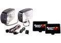 Light Kit, Halogen, 5 Inch x 7 Inch, Black, Steel Housing, 2 Piece