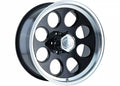Cast Aluminum Wheels 171 BK 16x8 Machined Lip Black 5 On 135 Bolt Pattern -5 Offset ION Wheels