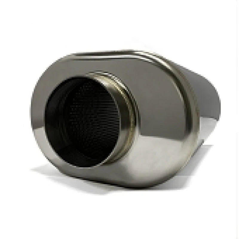 Stainless Bros polished muffler