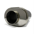 Stainless Bros polished muffler