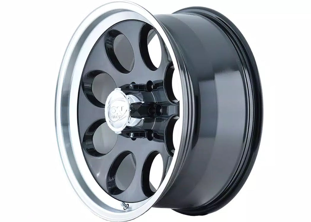 The Wheel Group black auto part