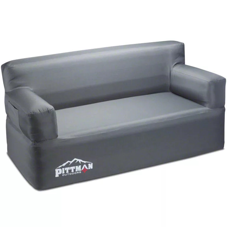 INFLATABLE AIR COUCH W/ AIR PUMP