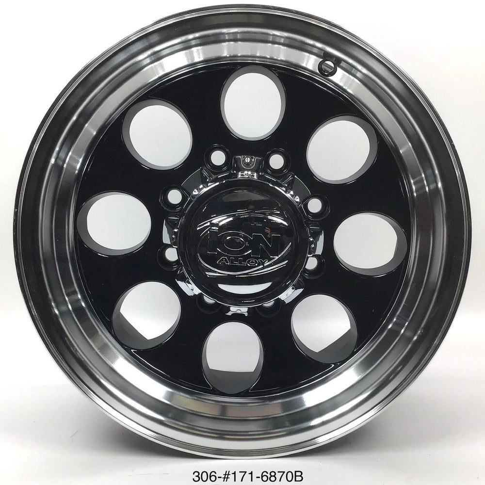 The Wheel Group black auto part