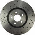 Brembo 14-18 Mercedes-Benz CLA45 AMG/15-18 GLA45 AMG Front Premium UV Coated OE Equivalent Rotor