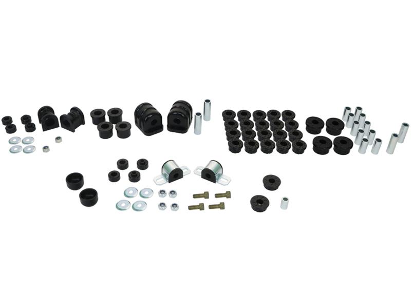 Essential Vehicle Kit 46 Bushings 13 Tubes 2 Saddles 16 Washers 6 Nuts 4 Bolts Grease Install Guide