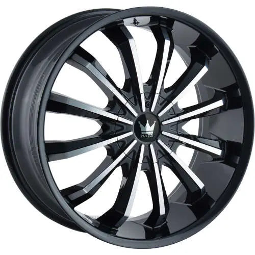 The Wheel Group black auto part