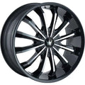 MAZZI FUSION GLOSS BLACK/MACHINED F
