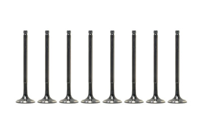 Supertech Honda F20C1/F22C1 Black Nitrided Intake Valve - +1mm Oversize - Set of 8