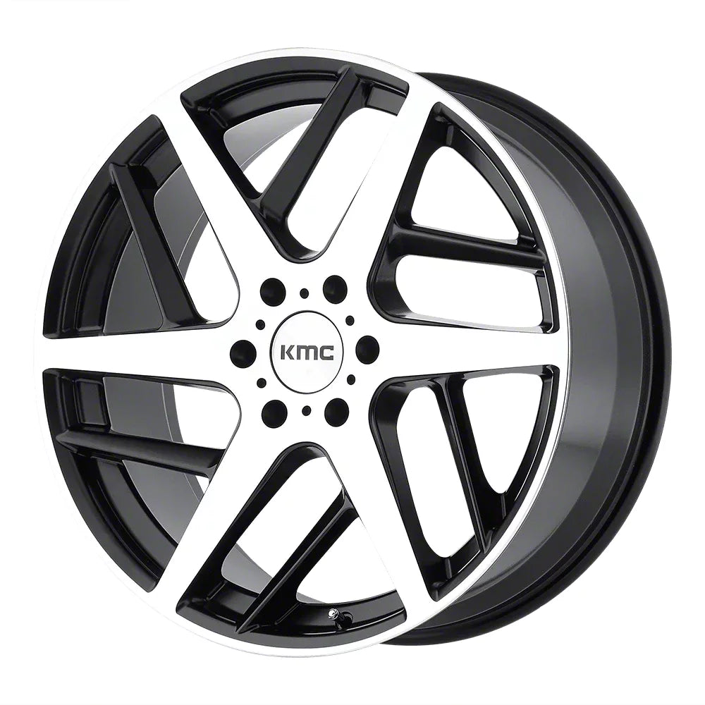 TWO FACE 22x9 5x114.30 SATIN BLACK W MACHINED FACE (35 mm)