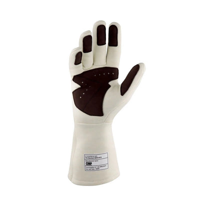 OMP DIJON GLOVES FIA 8856-2018 my2025 CREAM SZ L
