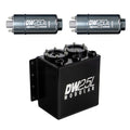 DeatschWerks 2.5L Modular Surge Tank (Fits 1-2 DW250iL Fuel Pumps - Pumps Not Included)