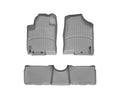 WeatherTech 10 Kia Soul Front and Rear Floorliners - Grey