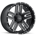MAGNITUDE MATTE BLACK 20X12 5X127MM