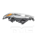 TYC auto part installed view