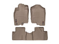 WeatherTech Tan Front and Rear Floorliners Fits -20-14 Insight 455671-452412