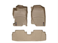 WeatherTech 01-05 Honda Civic Front and Rear Floorliners - Tan