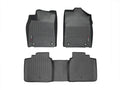 WeatherTech 13+ Lexus ES Front and Rear Floorliners - Black