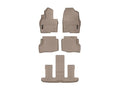 WeatherTech Tan Front and Rear Floorliners Fits -20-23 CX-9 45972-1-4
