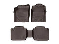WeatherTech Cocoa Front and Rear Floorliners Fits -20-23 Tacoma 4713011-470215