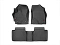WeatherTech Black Front and Rear Floorliners Fits -20-19 Corolla 4411641-445802