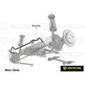 Whiteline 05+ Mazda Miata NC Rear Heavy Duty Adjustable 16mm Swaybar