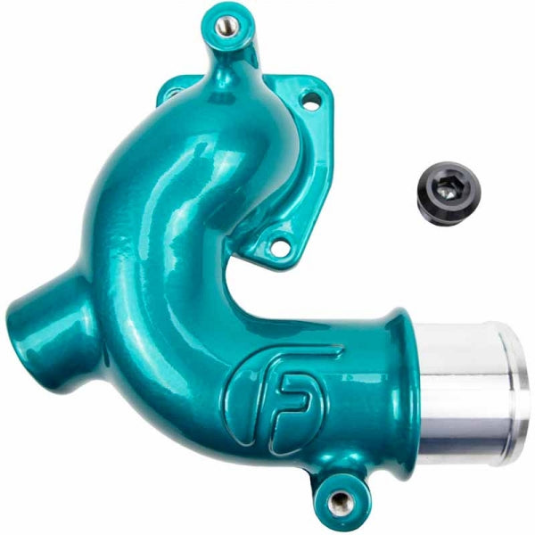 Thermostat Housing WCFab X Fleece 98-18 Cummins Candy Teal