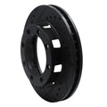R1 71-91 Chevrolet V20 & V2500 Suburban Front Left Drilled & Slotted Geoperformance Rotor