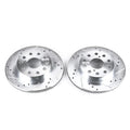 Power Stop 91-95 Toyota MR2 Rear Evolution Drilled & Slotted Rotors - Pair