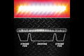 XK Glow Razor Light Bar Fog + Strobe Kit 6in