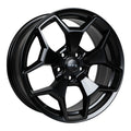 RANCH 17X7.5 5X108 ET35 CB63.4 SATIN BLACK
