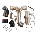 Pacific Performance Engineering Turbo Inlet 2004.5-2005 GM 6.6L Duramax LLY - Zilla Carbon Fiber Weave