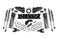 Zone Offroad 19-24 Ram 3500 6.5in Radius Arm Bracket - 5in Rear Block w/o Overload - Fox Shocks