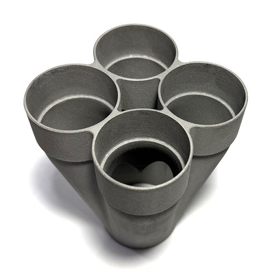 Stainless Bros 4-1 Collector - 3in Primary to 6in Outlet - 1.65mm/.065in