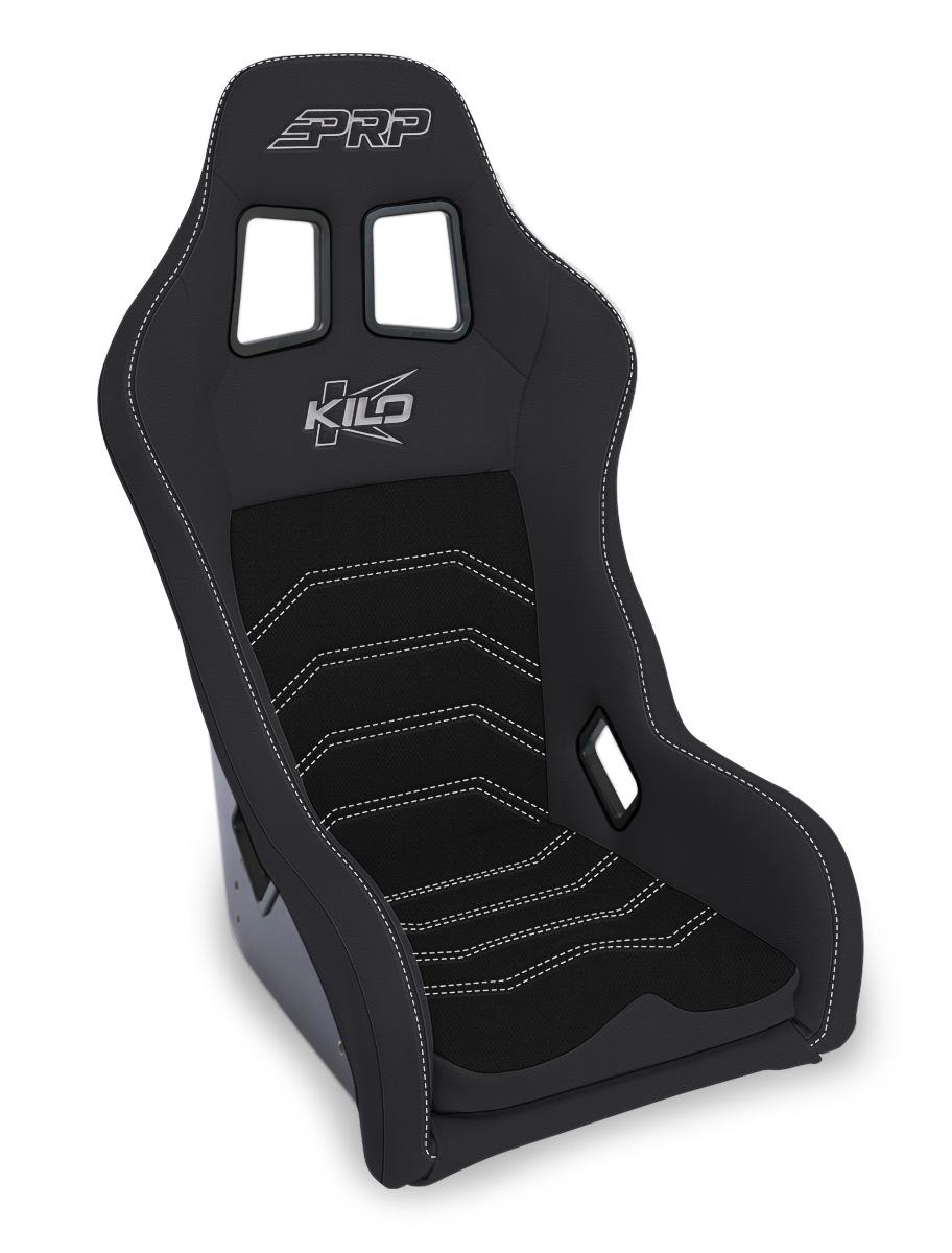 PRP Leather D-Shape Steering Wheel Kit Black with UTV Hub for Polaris RZR Can Am X3 Arctic Cat Wildcat EZ-GO GEM John Deere Gator KG240-01
