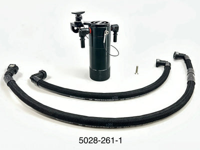 UPR 20-25 Corvette C8 Catch Can-Black 5028-261-1