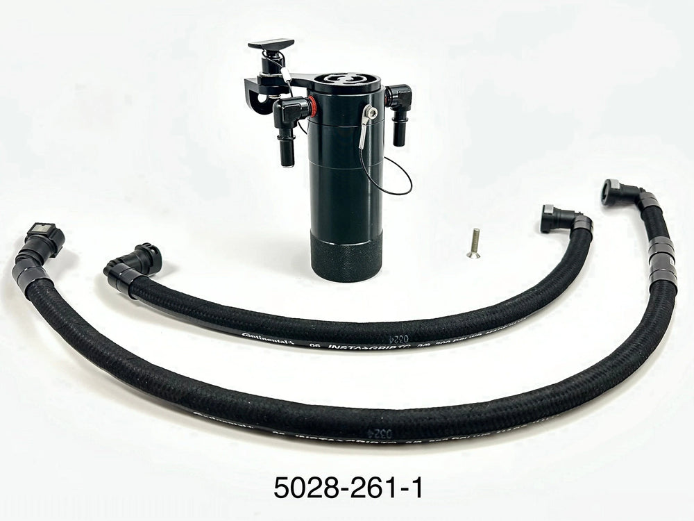 UPR 20-25 Corvette C8 Catch Can-Black 5028-261-1