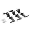 Dominator Extreme Frame Slider Mounting Brackets Only Textured Black For 2007-2018 Jeep Wrangler JK Go Rhino